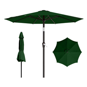 AreShark 9ft patio umbrella crank-tilt offers adjustable shade for outdoor dining.