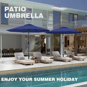 AreShark large shade, 9ft diameter, ideal for poolside and garden gatherings.