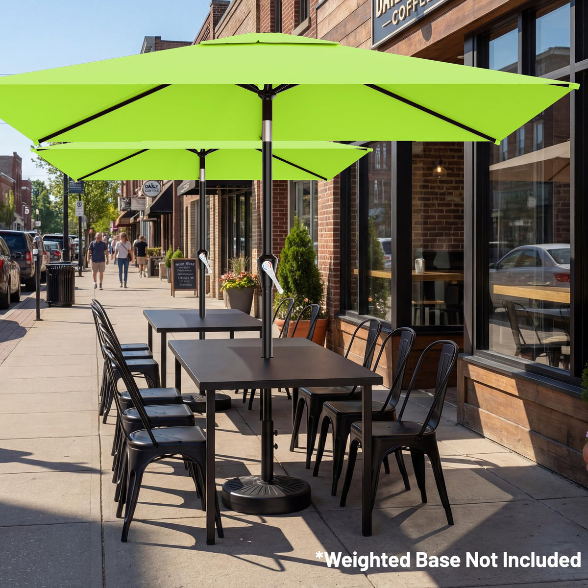 AreShark large shade over patio, deck, or poolside.
