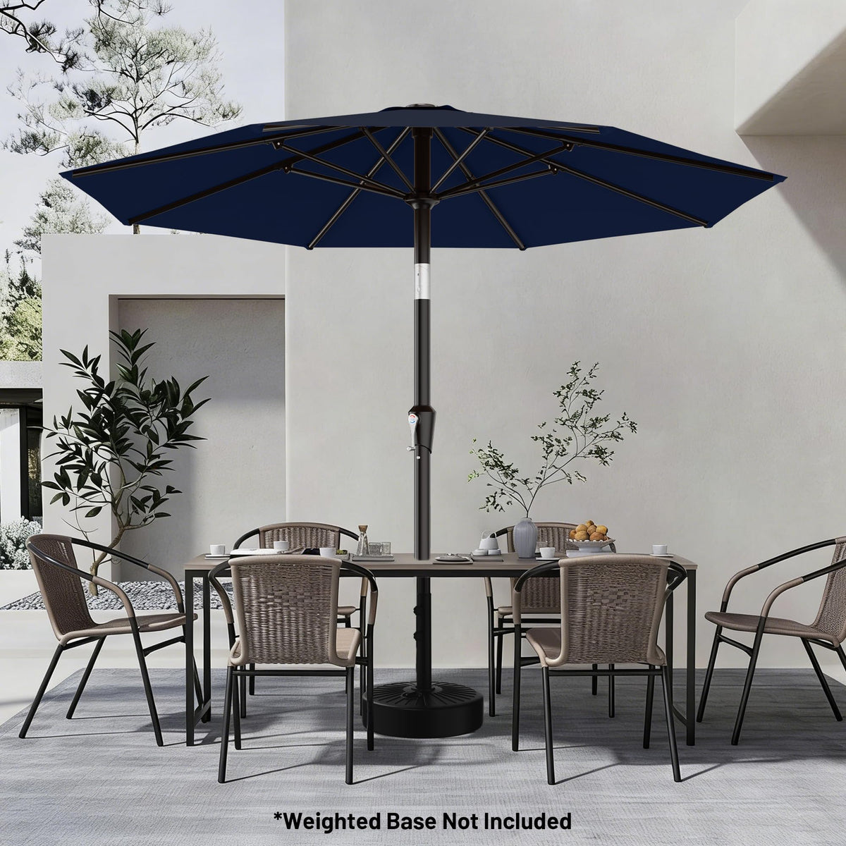 AreShark water and UV resistant canopy protects guests from sun and light rain.