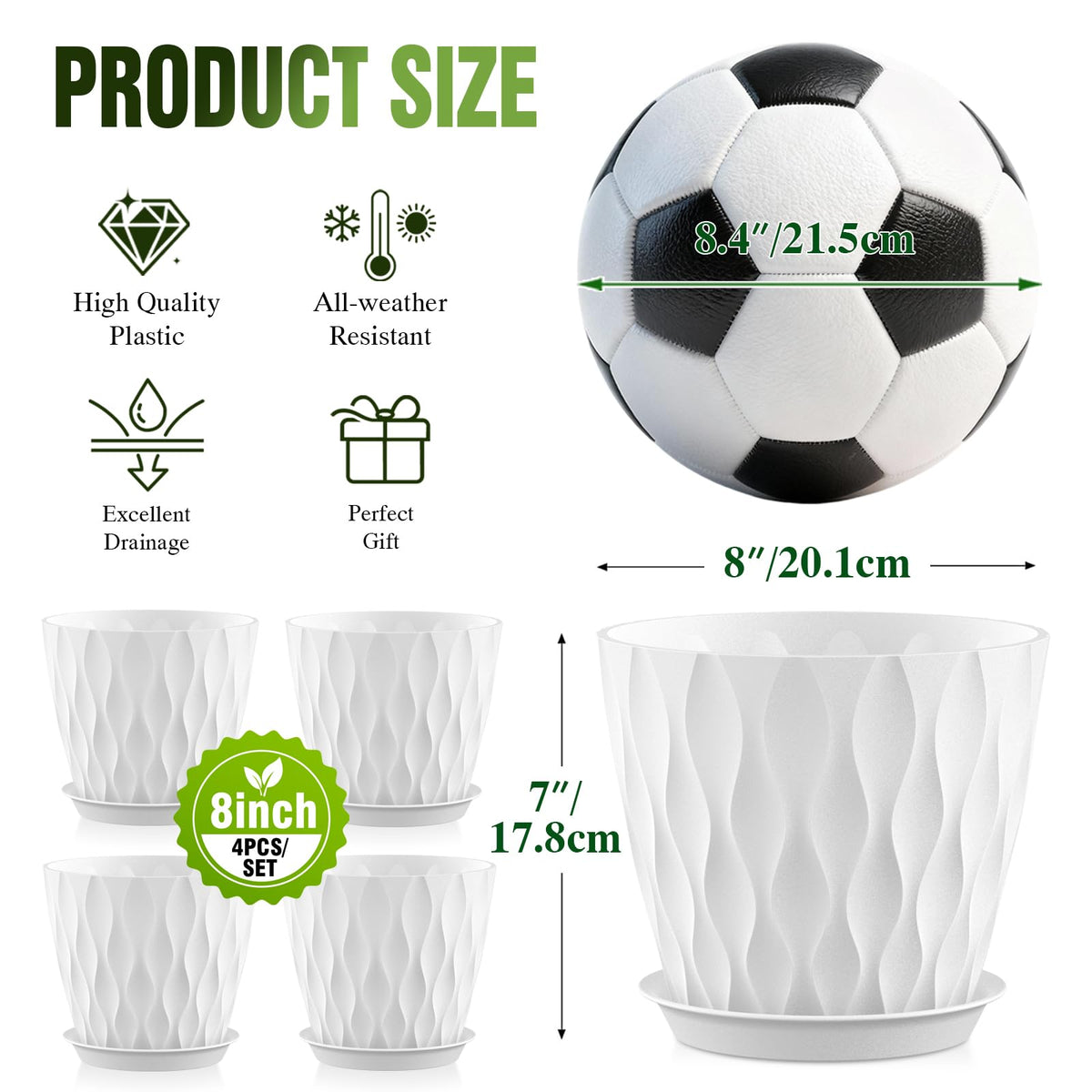 Areutxbis 48-hole drainage for improved root airflow