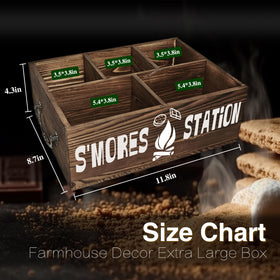 Arflo S'mores Station Natural Pine highlights wood quality and rustic charm.