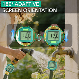 ARFSKY brass inlet ensures a durable, leak-resistant connection for garden hoses and RV hookups.