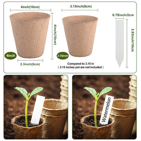 ARGCONNER plant labels included to mark seeds clearly and stay organized.