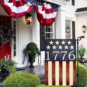 ARGOOFG heavy-duty polyester flag, weather-resistant for year-round outdoor use.