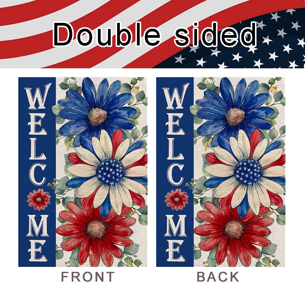ARGOOFG vibrant patriotic decor ideal for Memorial Day, 4th of July, Veterans Day.