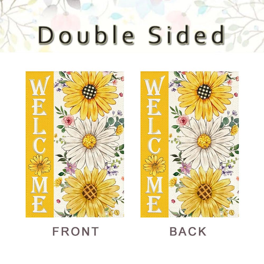 ARGOOFG spring and summer decor flag brightens any porch or garden