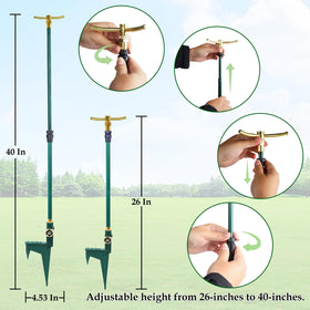ARICOR high-rise lawn sprinkler reaches mid to large yards