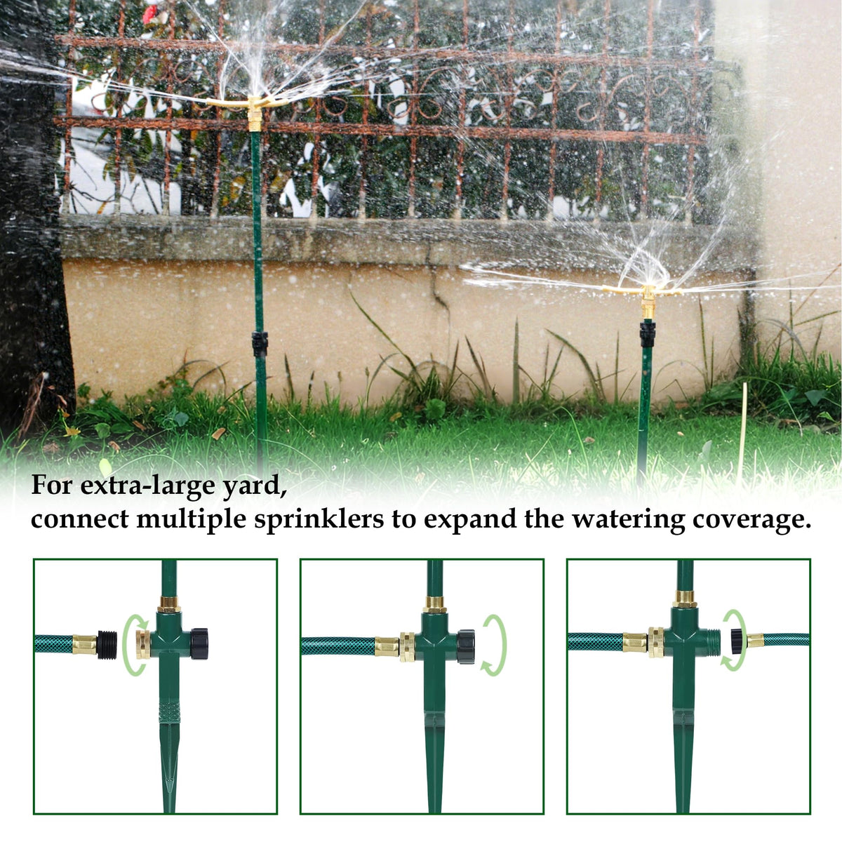 ARICOR quick hose connection enables fast setup