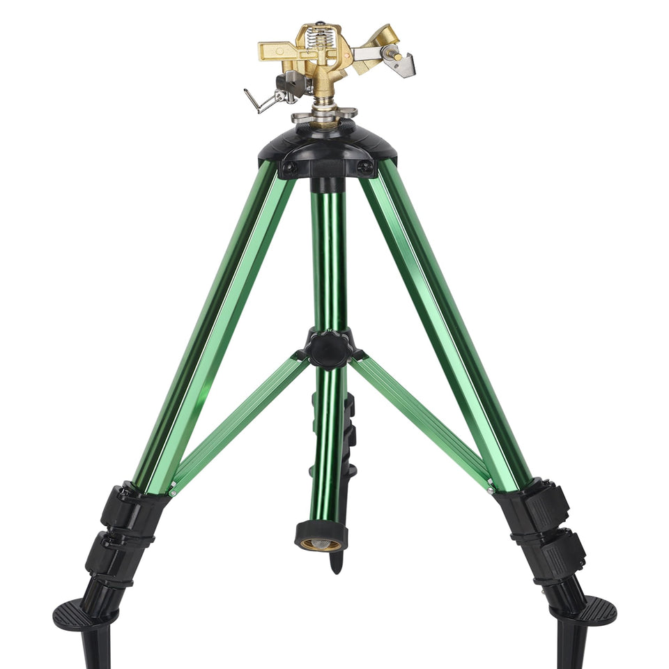 ARICOR two-pack tripod sprinklers for expansive lawn irrigation