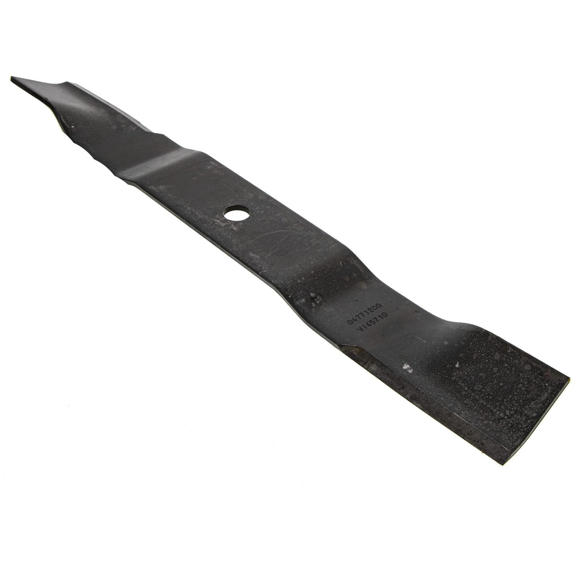 Ariens blades on a workbench showing easy inspection and replacement readiness