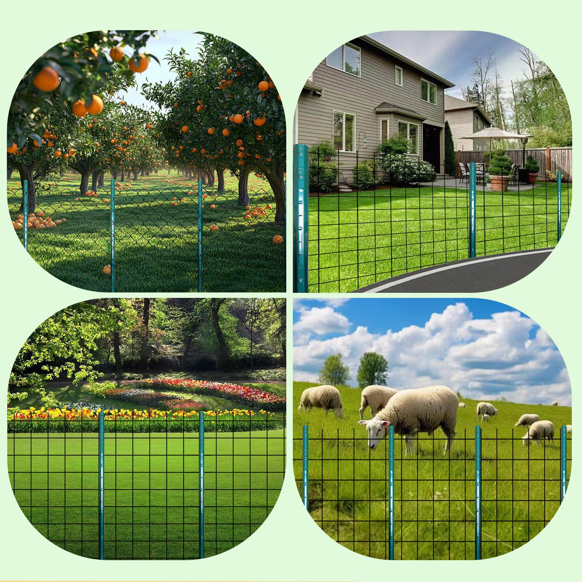 ARIFARO gatepost support for entryways and driveways