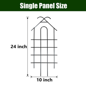 ARIFARO trellis for potted plants provides ivy and vine support.