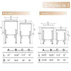 ARNIS assembly-friendly black metal stand supports stability.