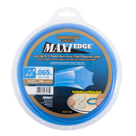 Arnold WLM-165 Maxi-Edge blue line spool for wide cutting coverage.