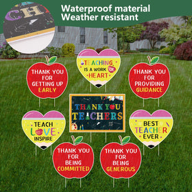 Arosche blackboard design yard sign weatherproof for outdoor use.