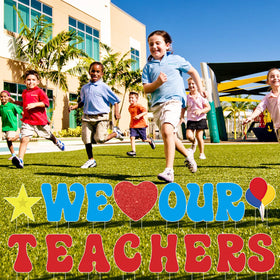 Arosche school yard decor suitable for indoor or outdoor displays