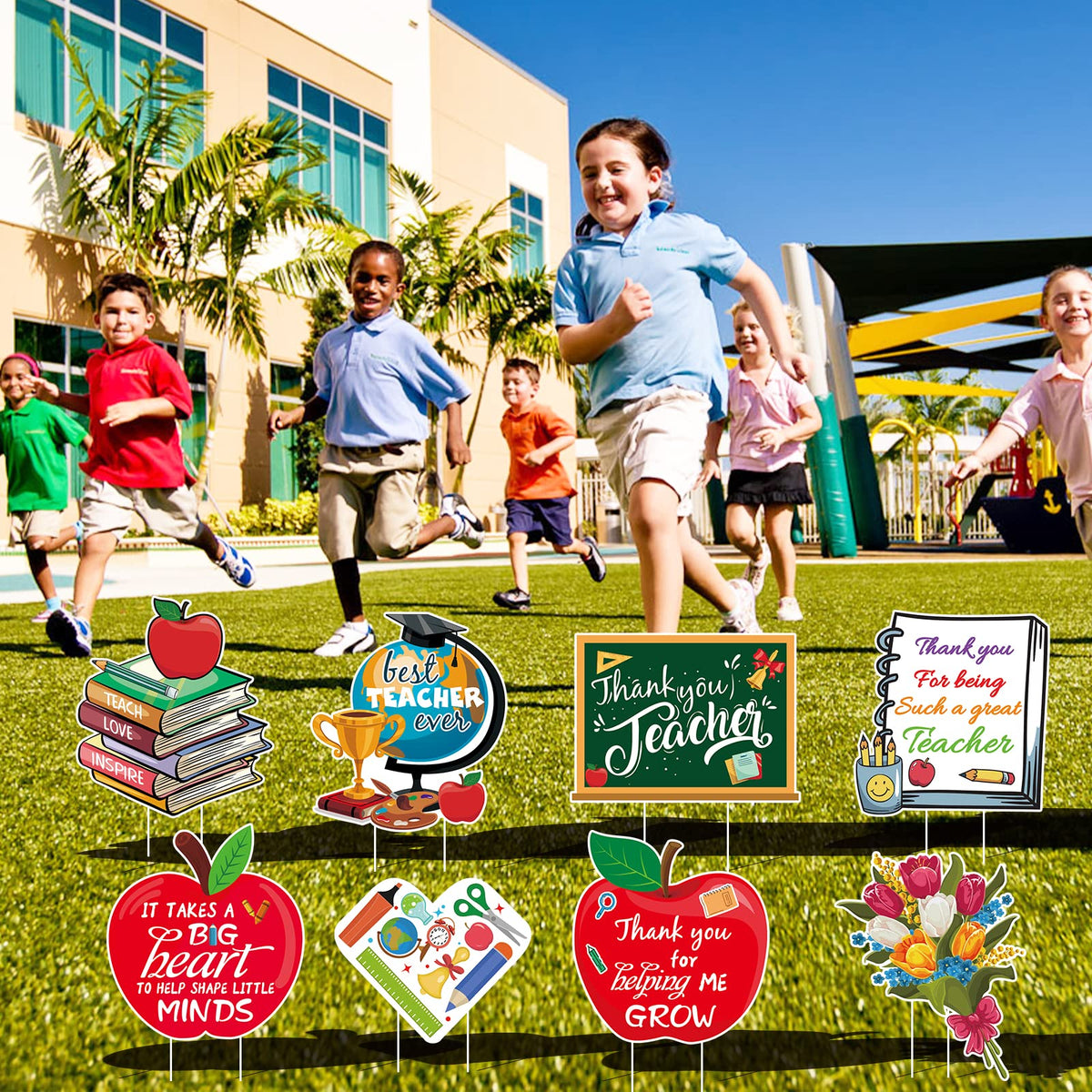 Arosche outdoor display yard sign, weather-friendly and fade-resistant.