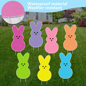 Arosche weather-resistant hard plastic yard sign for durable decor.