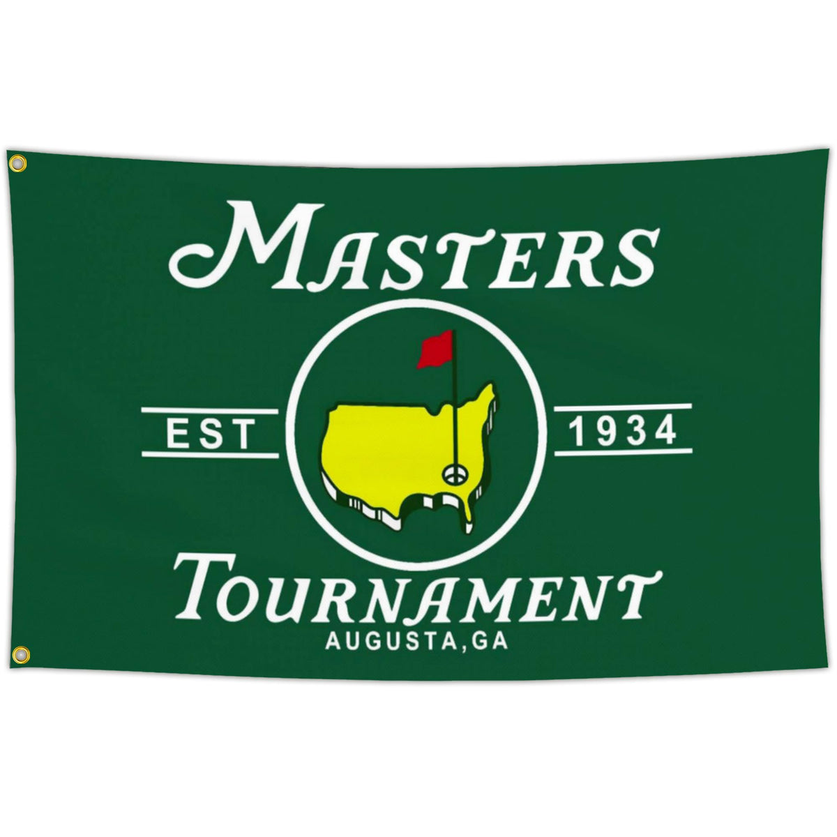 Aroxtms Golf Flag 3x5 Banner adds vibrant yard appeal for outdoor events.