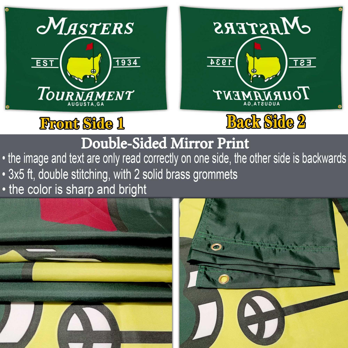 Aroxtms golf flag party decor helps guests notice your themed event.