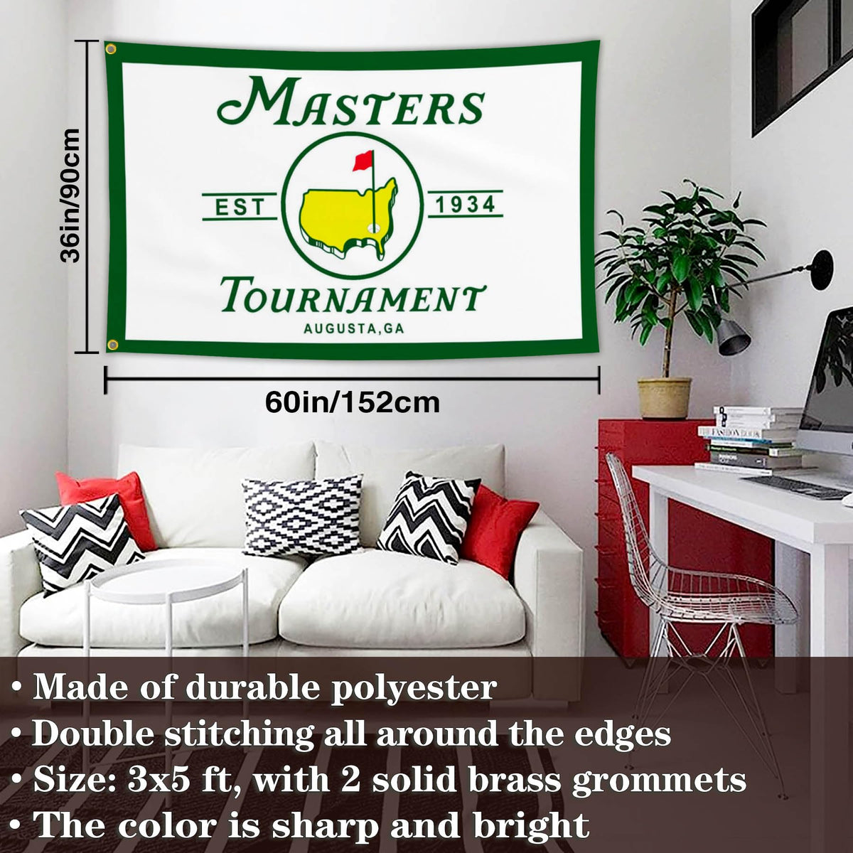 Aroxtms golf flag decor outdoors, yard stake-ready, festive party vibe