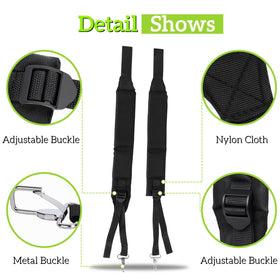 Arpisziv adjustable straps provide a secure fit for Echo backpack blowers.