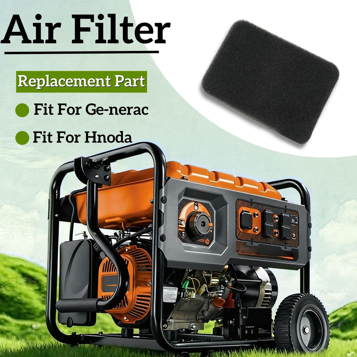 Arpisziv Genrac-compatible label air filter aligns correctly for fit
