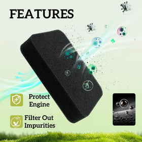 Arpisziv GP6500 side view air filter for reliable generator maintenance