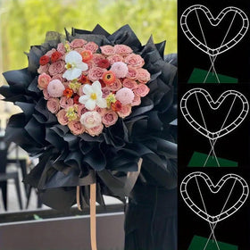 ArrErr DIY bouquet stand simplifies arranging and styling flowers.