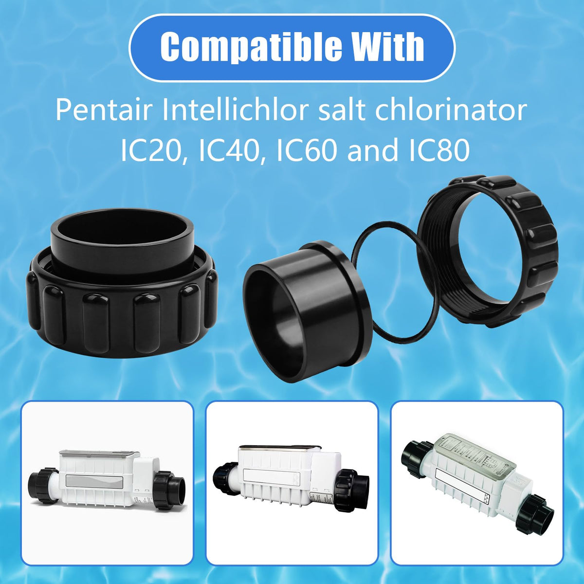 ArrogantF 2in union kit for IC60 demonstrating precise alignment and reliability.