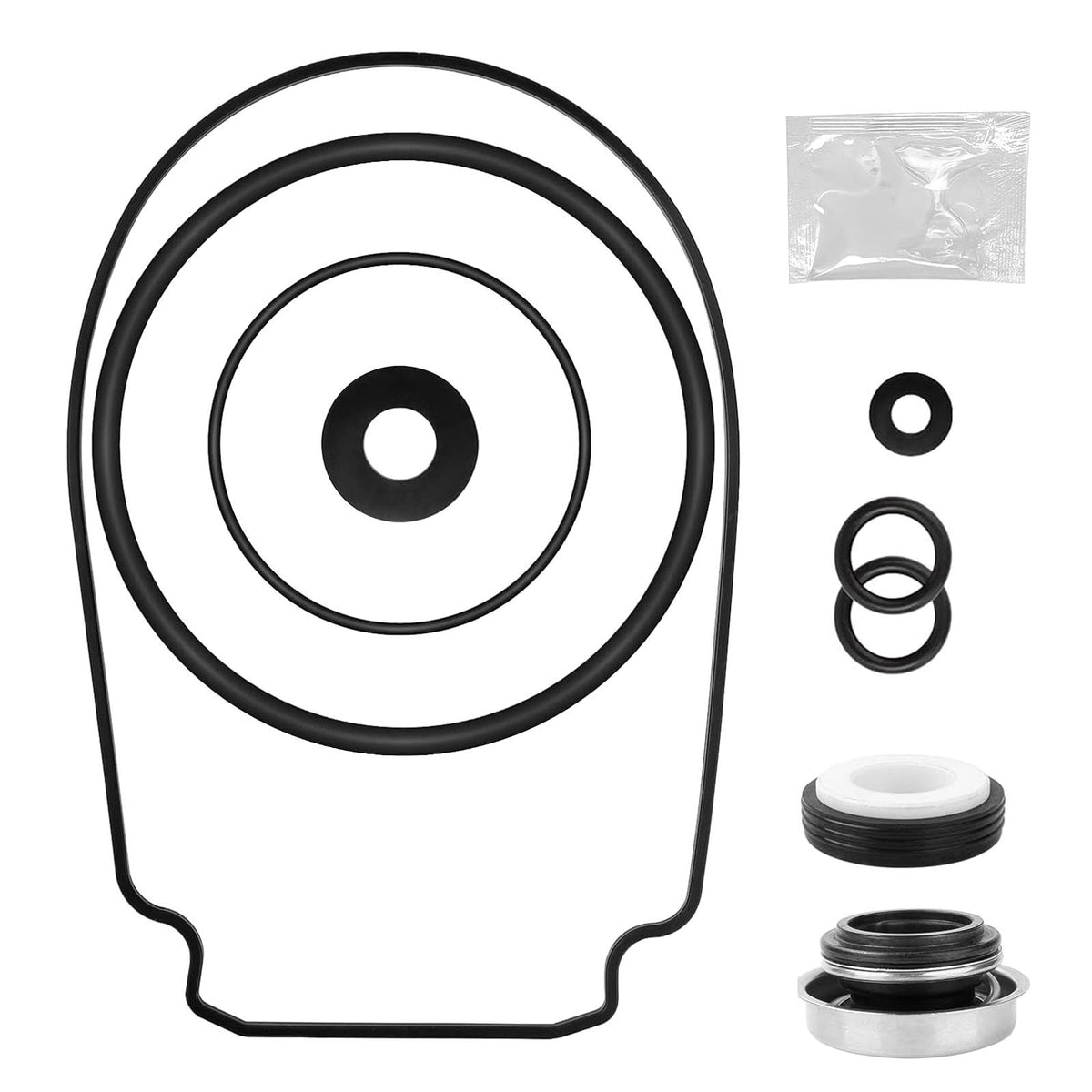 ArrogantF seal gasket repair kit for Pentair WhisperFlo impeller gasket improves pump performance