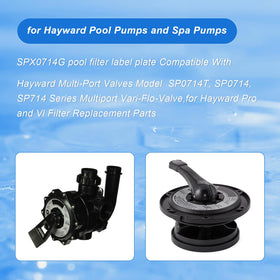 Durable materials meet OEM standards for long lasting pool equipment labeling