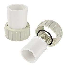 ArrogantF union replacement two-pack for Pentair Superflo, ready for easy installation.