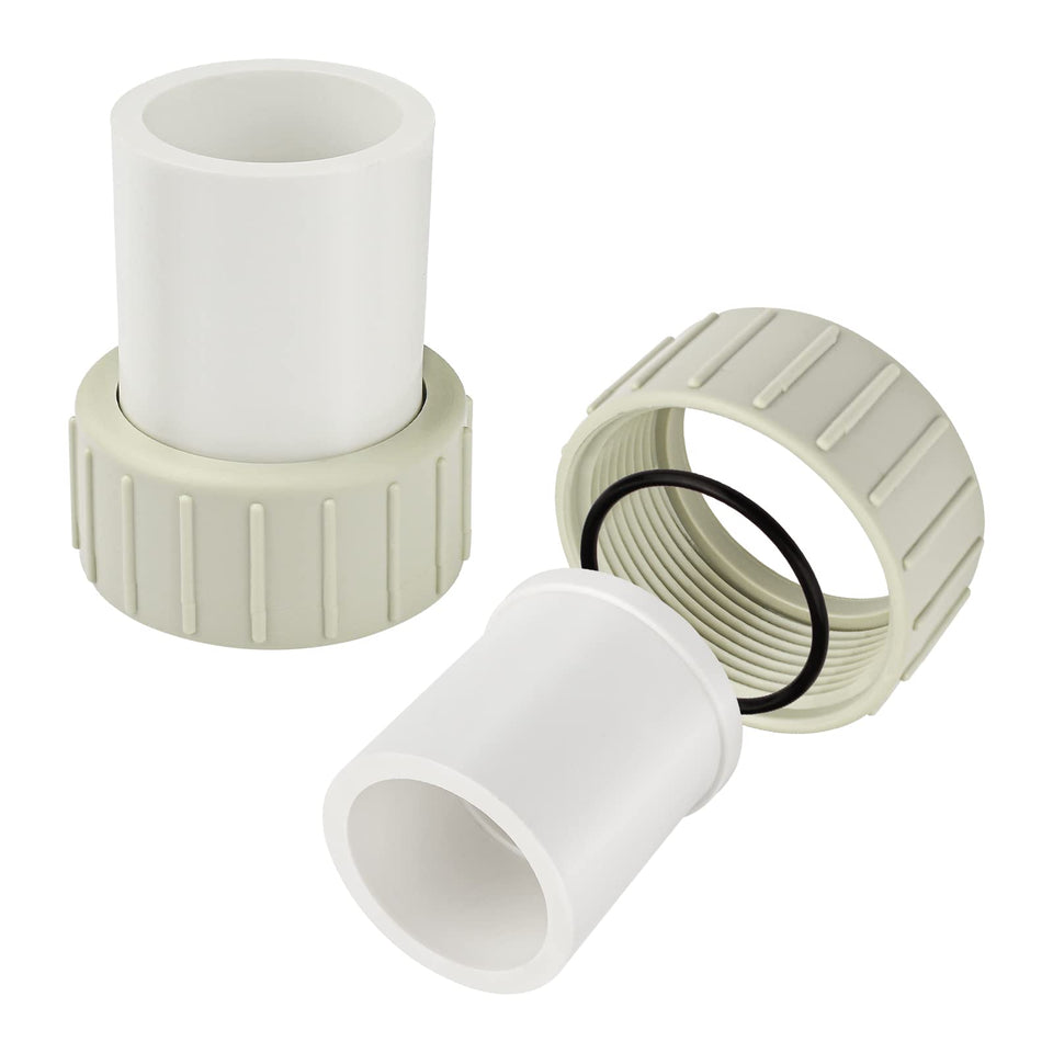 ArrogantF union replacement two-pack for Pentair Superflo, ready for easy installation.