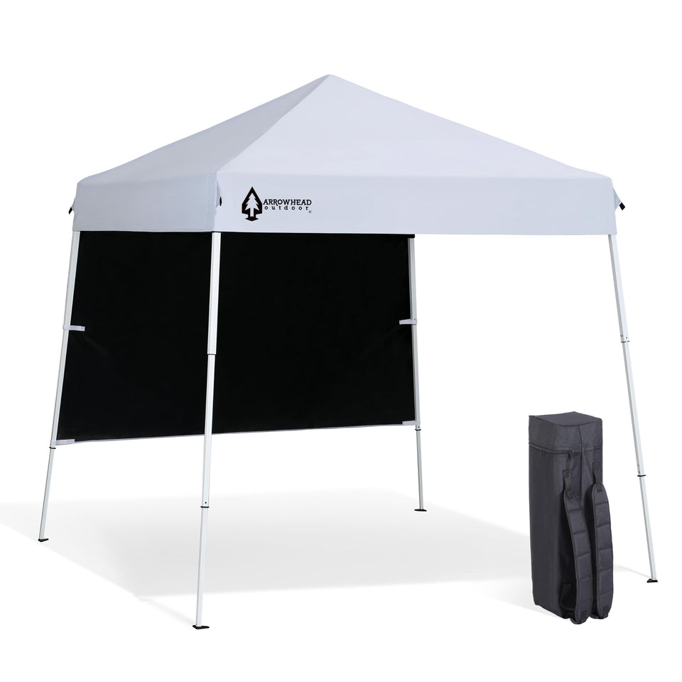 Arrowhead Outdoor 6x6 pop-up canopy setup for quick shade at outdoor events