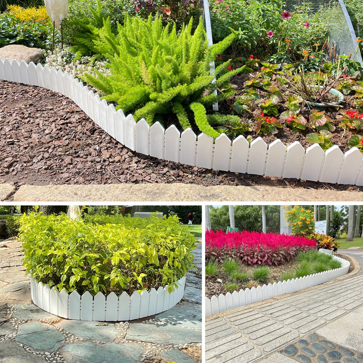 ARRYNTHEON 12-piece edging kit provides complete border solution.
