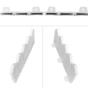 ARRYNTHEON nylon spiral spikes for secure anchoring in soil.