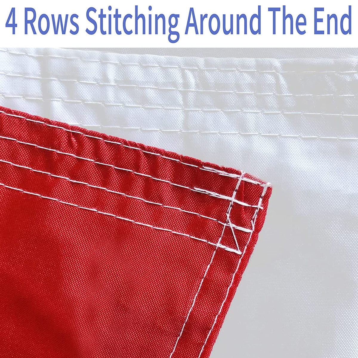 ARSOF California flag durable stitching guards edges against wear.