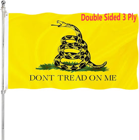 ARSOF Dont Tread On Me flag 3x5 outdoor display with durable polyester and wind resistance