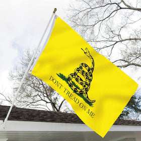 ARSOF Dont Tread On Me flag with brass grommets for secure outdoor hanging