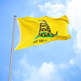 ARSOF Dont Tread On Me flag back embroidery mirrors the design for double-sided visibility.