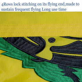 ARSOF flag with UV-resistant inks preserves color in sun and rain.