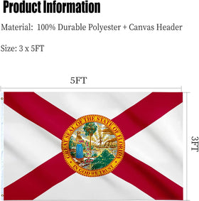 ARSOF Florida flag ships with reliable replacement or refund options.