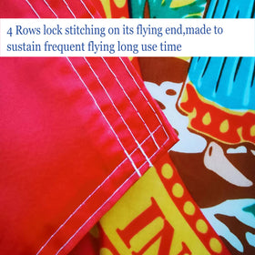 ARSOF Florida flag quadruple-stitched edges reinforce strength in wind.