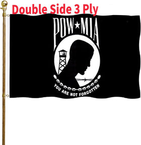 ARSOF Pow Mia flag front view for outdoor display
