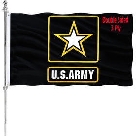 ARSOF US Army flag 3x5 double-sided in outdoor display with durable print