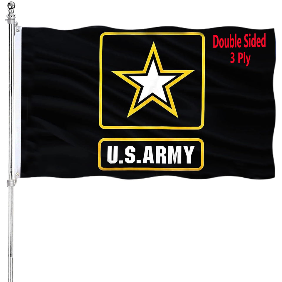 ARSOF US Army flag 3x5 double-sided in outdoor display with durable print
