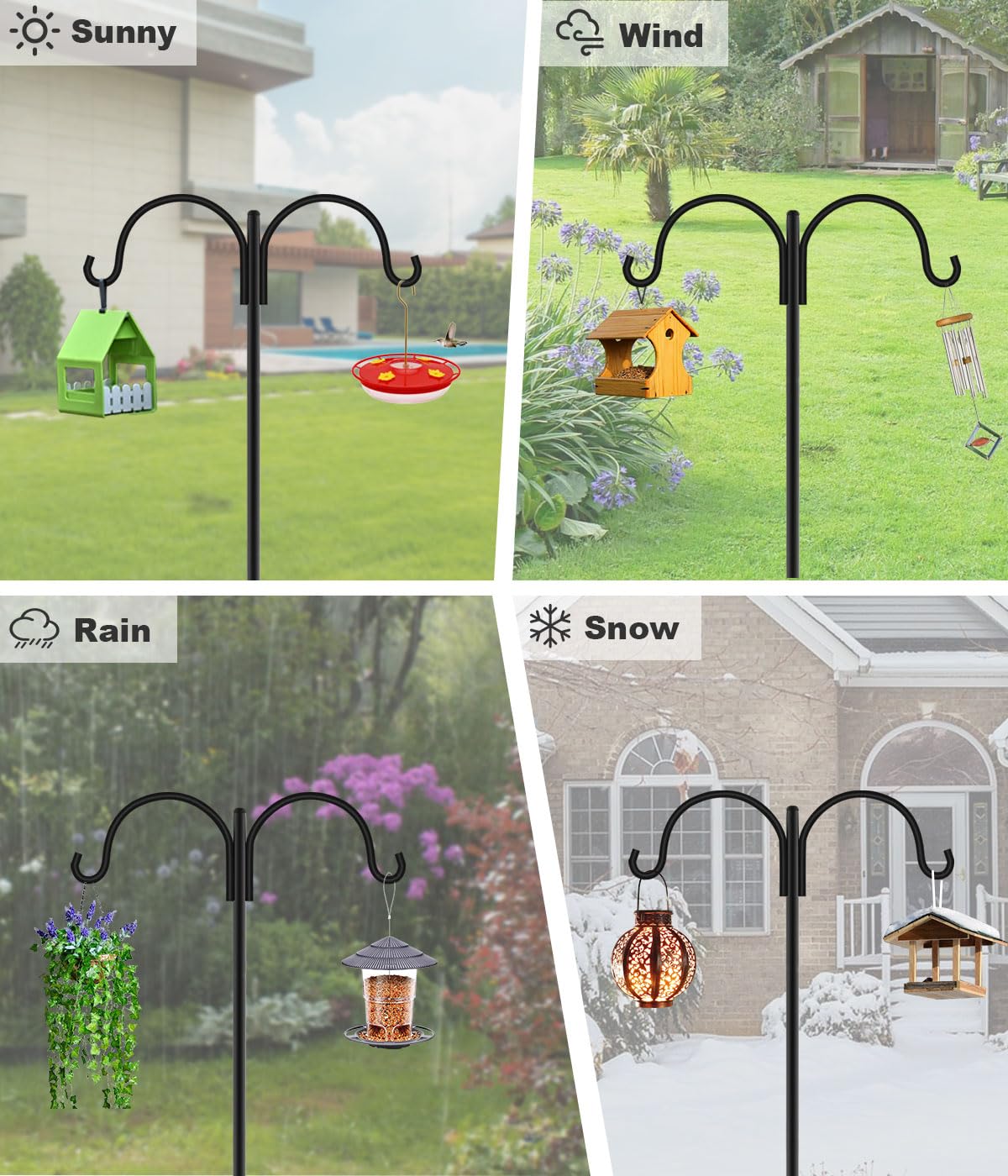 Artibear multi-purpose outdoor hanger suitable for decor and bouquets.