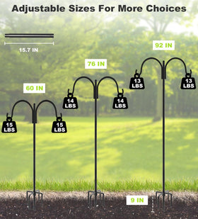Artibear two-hook design adds stability and visual appeal.